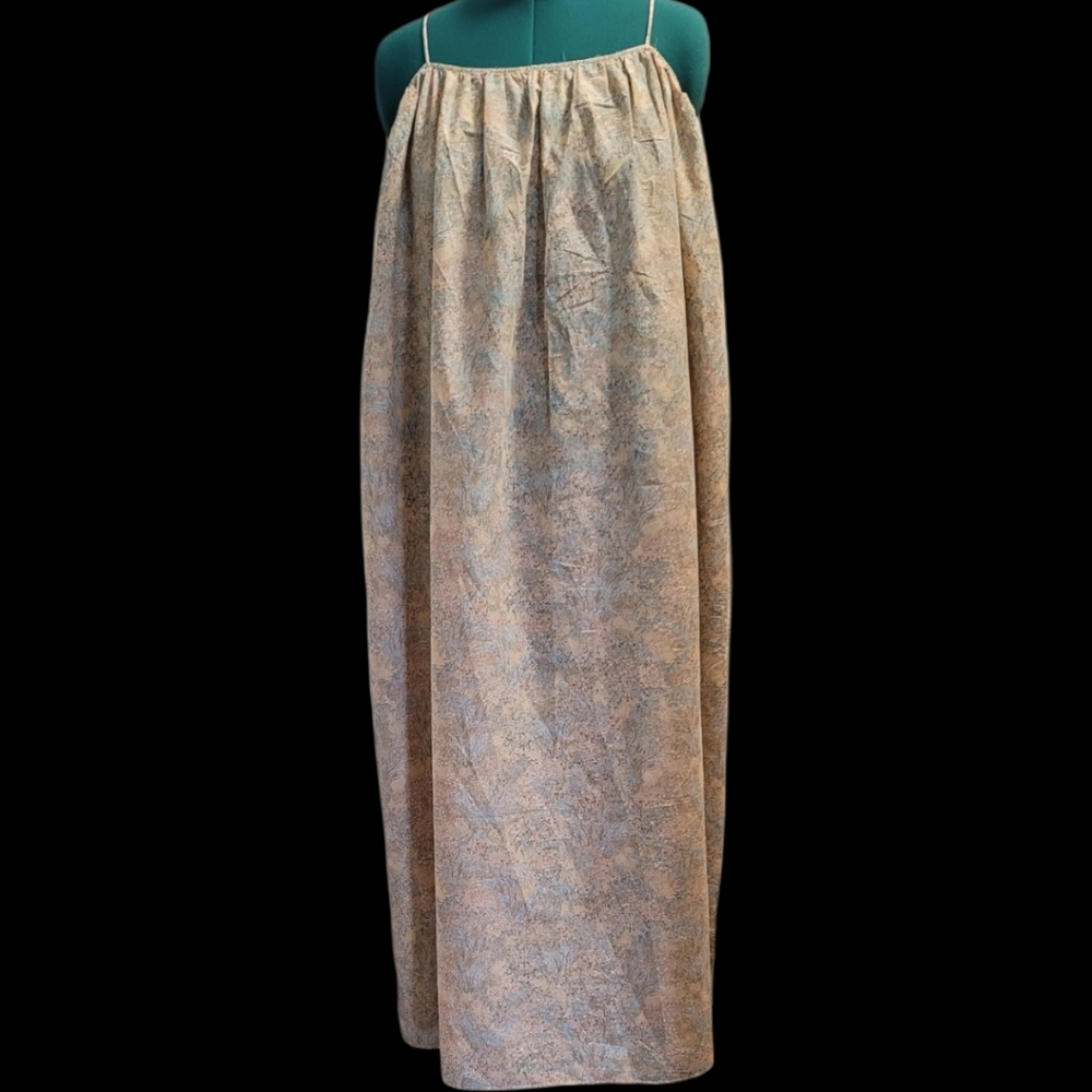 H&M NEUTRAL PRINT Maxi Dress XL